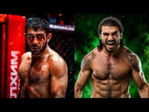 A battle of true enemies! A fighter broke his arm but kept fighting! Yuri Ryaboy vs Ali Heybati!: обложка видео